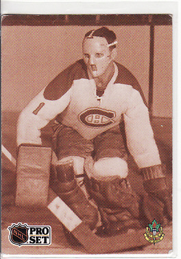 Montreal Canadiens-Jacques Plante-ProSet 91-92